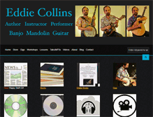 Tablet Screenshot of eddiecollins.biz